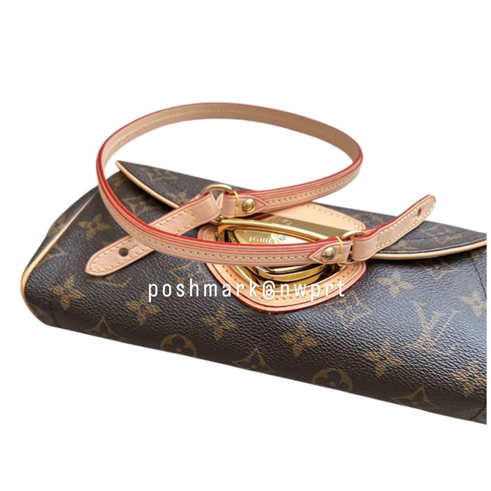 Louis Vuitton 💯 Beverly Pochette Clutch Vintage Monogram Shoulder Bag LV Logo - Picture 4 of 16